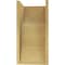 Ekena Millwork 11"W x 11"D x 22"H Wide Carmel Rough Cedar Woodgrain TimberThane Corbel, Primed Tan CORUR11X11X22CARRCPR - alternate 2